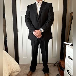 Men’s Black Tommy Hilfiger Suit
